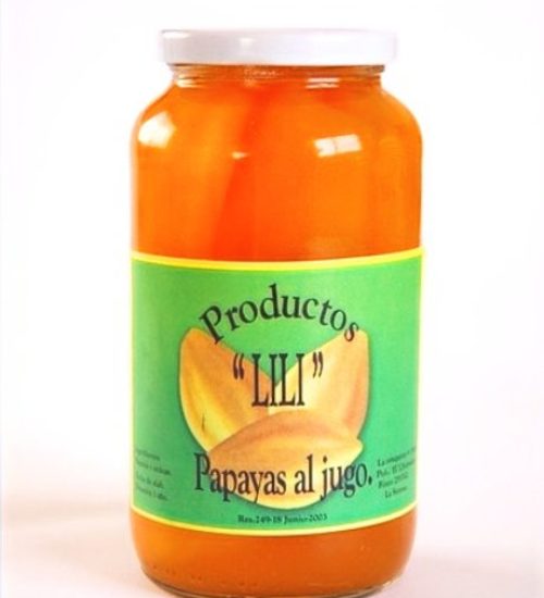 Papaya al jugo 819CC